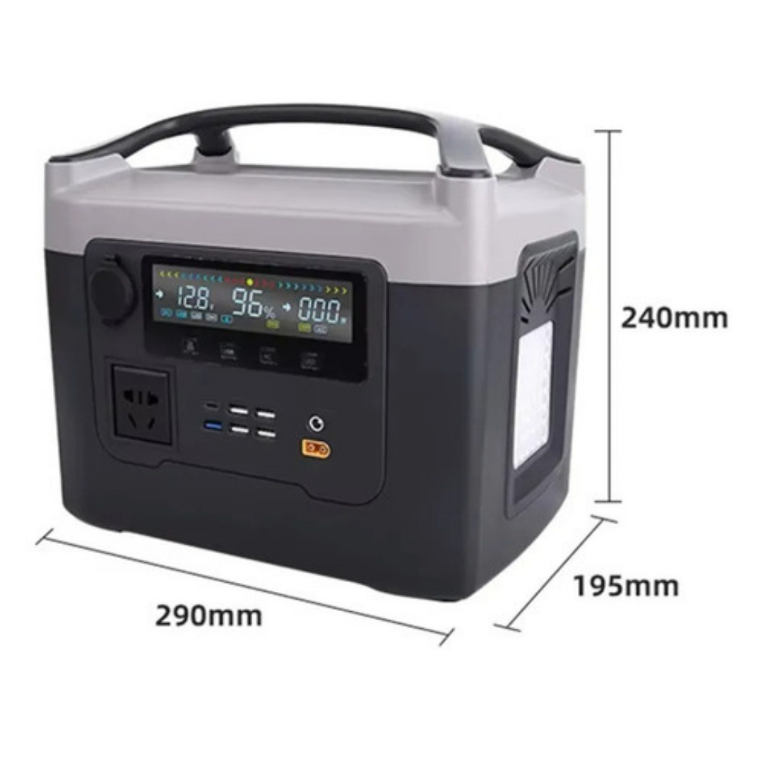 Generador Eléctrico Portátil con Múltipl