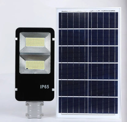 Foco solar luminaria 200w + tubo + panel