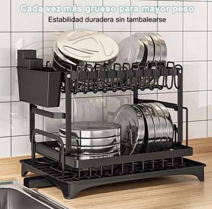 Escurridor De Loza Secaplatos 2 Niveles