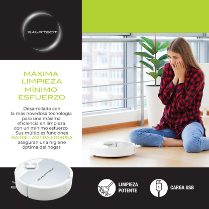 Smart Bot Robot de Limpieza Inteligente