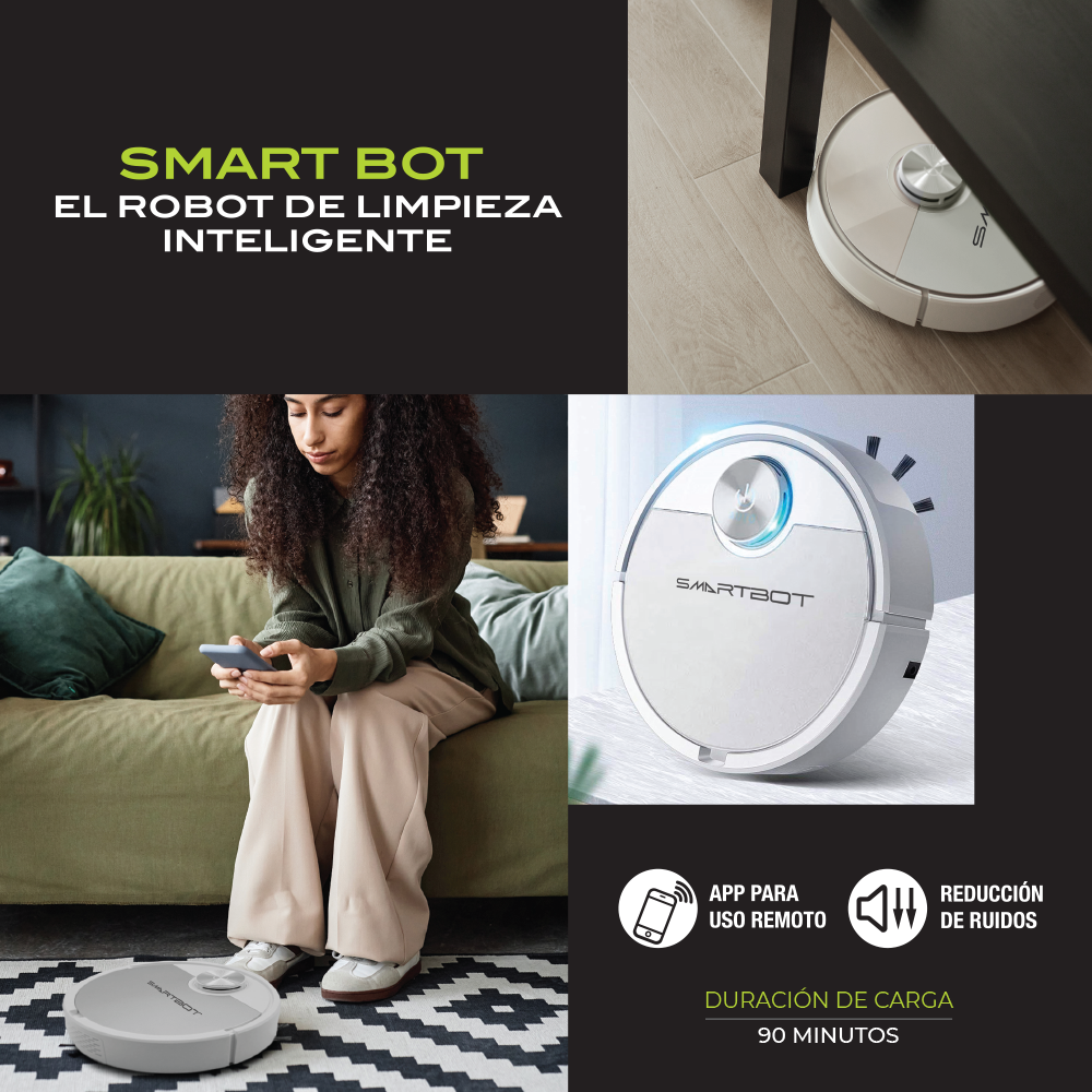 Smart Bot Robot de Limpieza Inteligente
