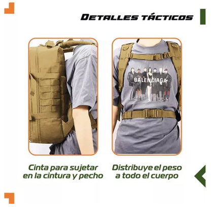 Mochila táctica de 50 litros