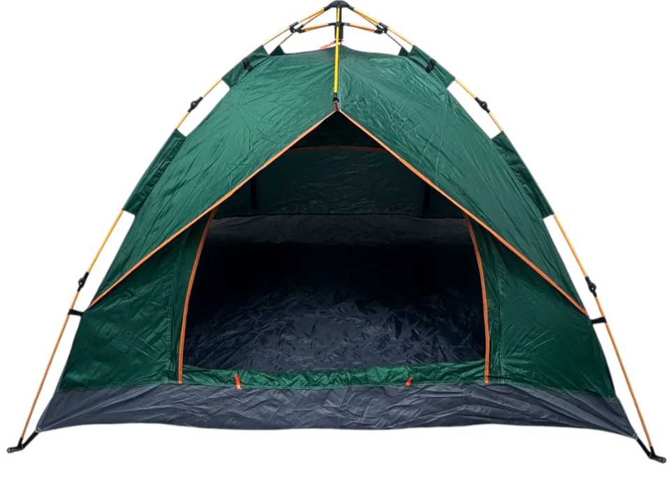 Carpa Para 4 Personas Camping verde