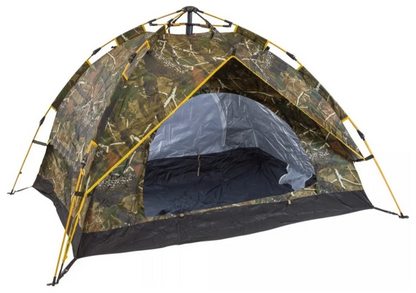 Carpa camping 4 persona camuflaje playa