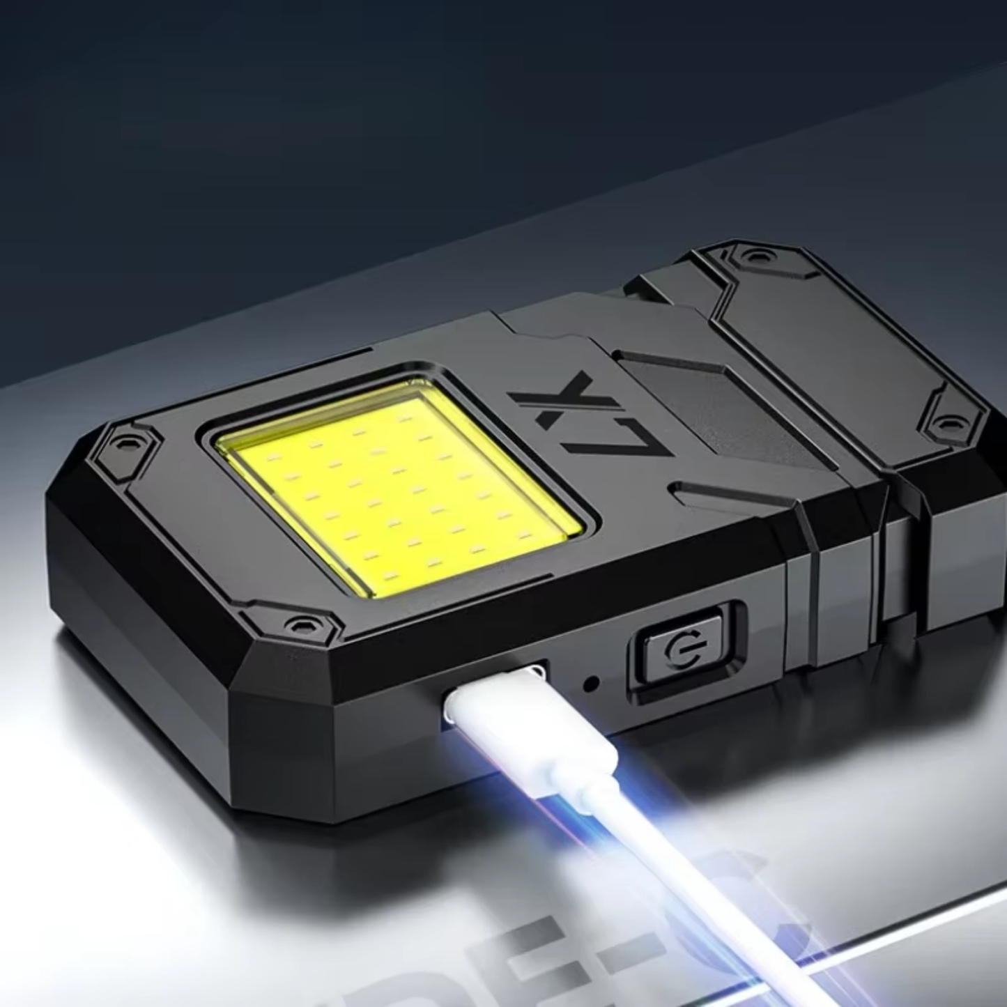 Linterna y Encendedor Llavero X7 usb