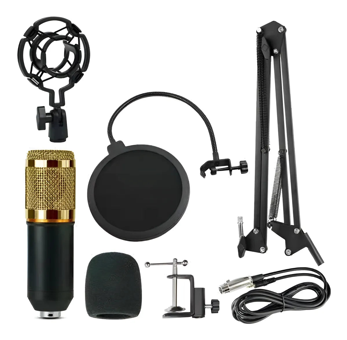 Kit Microfono Estudio Condensador