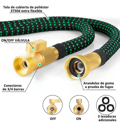 Manguera De Jardín Expandible 30 Metros