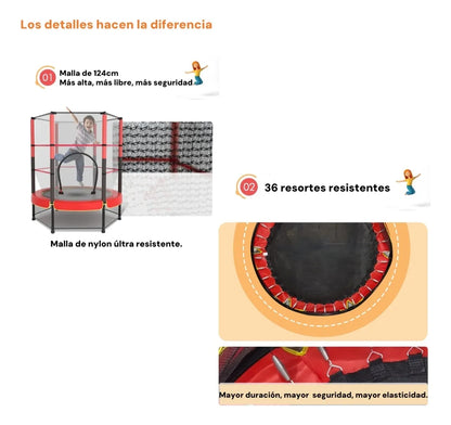 Cama Elástica Pequeña Para Niño