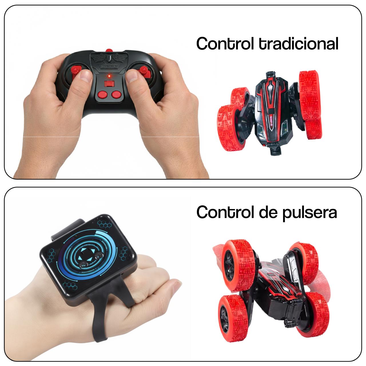 Auto Control Remoto Todo Terreno+Pulsera