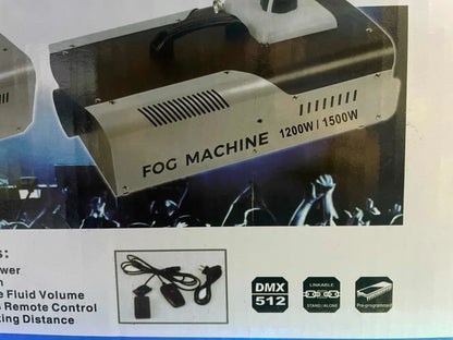 Maquina de Humo Fiesta 1200w 4.5