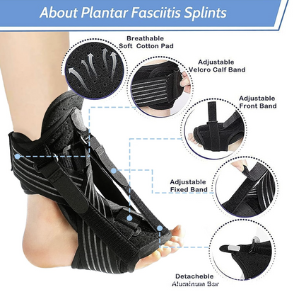 Férula nocturna para fascitis plantar