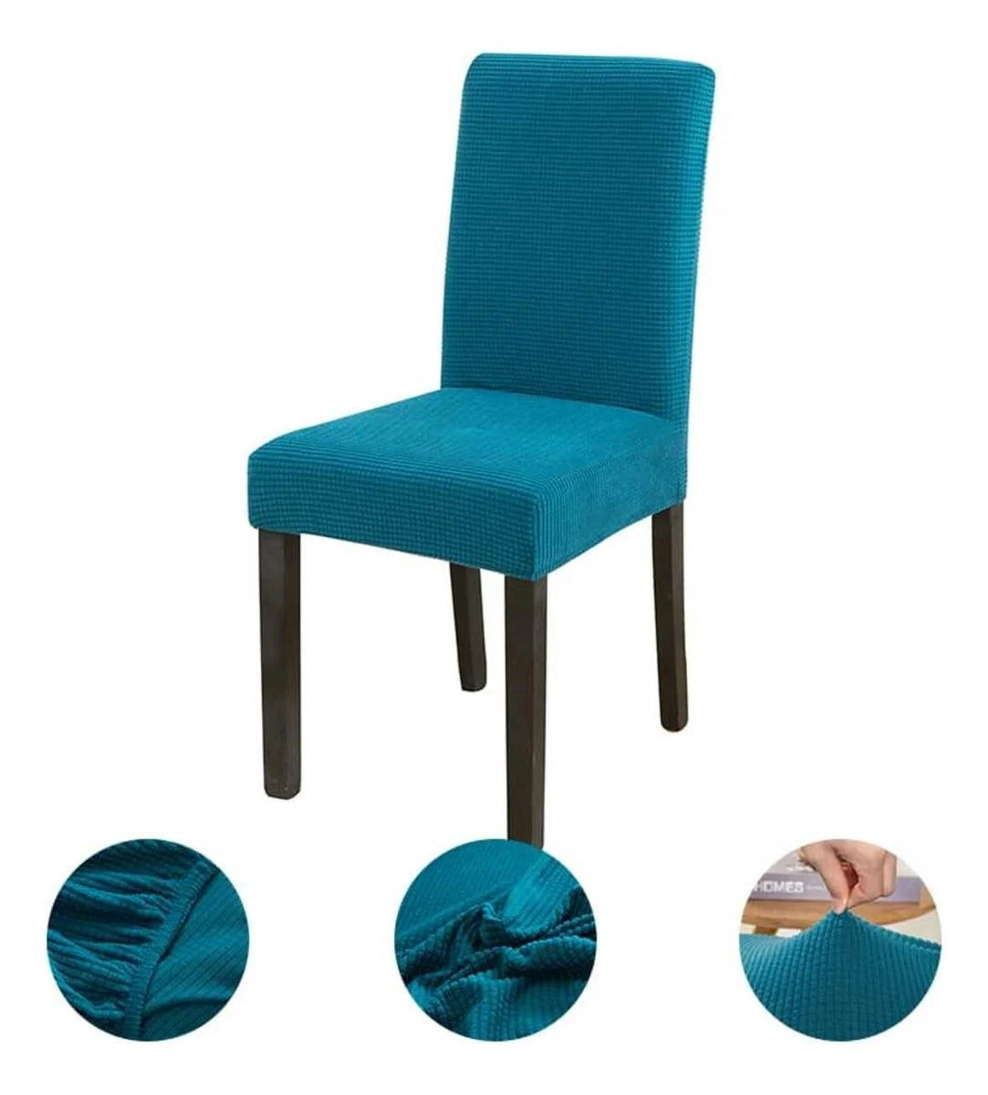 fundas de silla texturizadas elasticadas