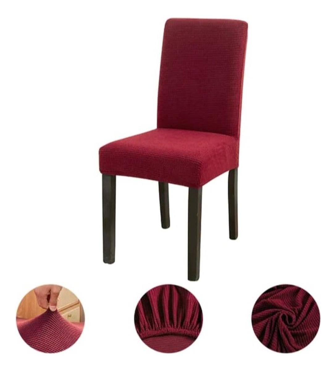 fundas de silla texturizadas elasticadas