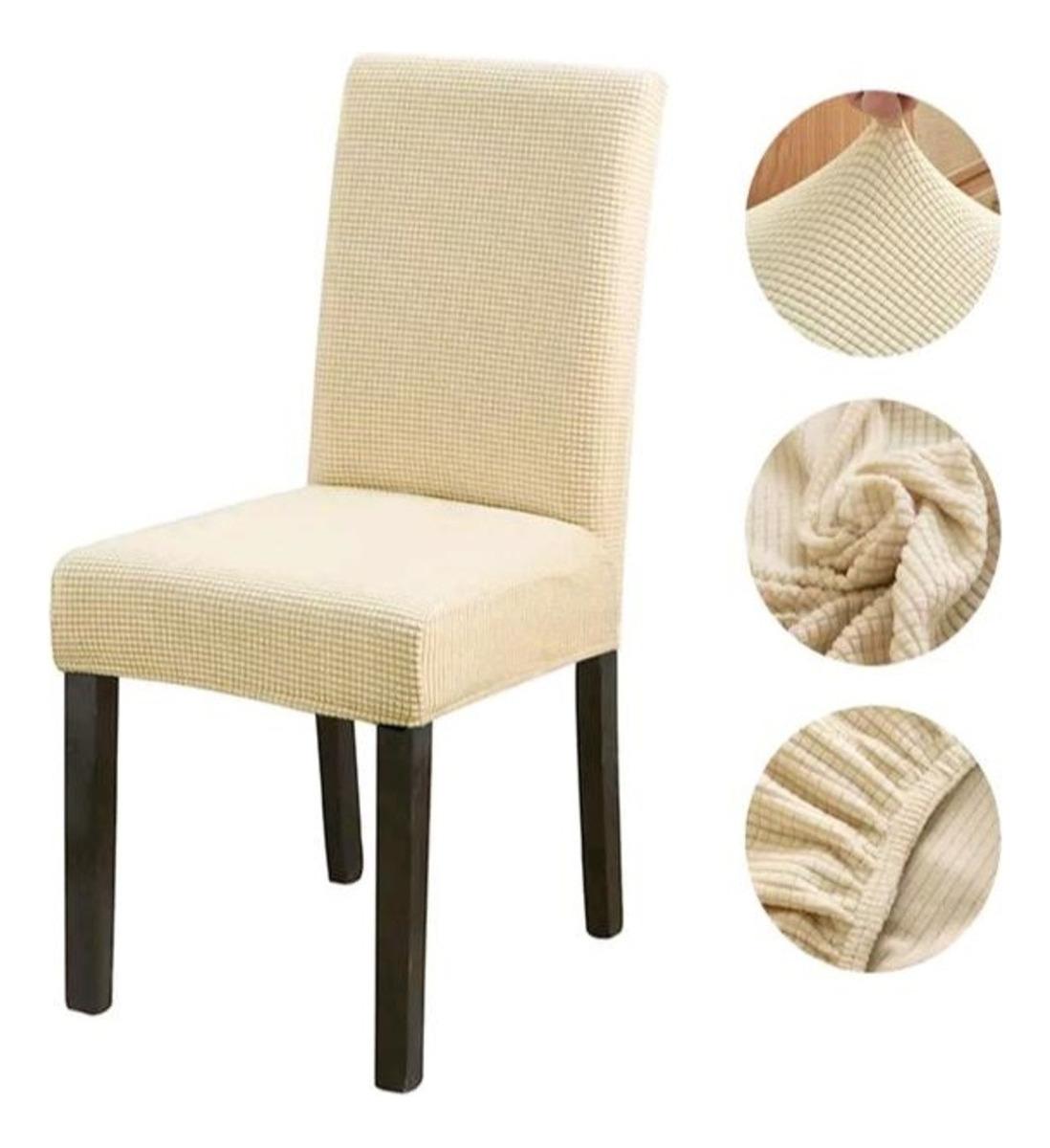 fundas de silla texturizadas elasticadas